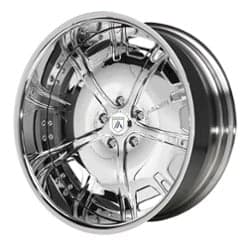 Asanti AF182 18x7 -127 to 86 ET 125.1 CB Custom Finish