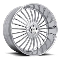 Asanti AF820 18x7 -127 to 86 ET 125.1 CB Custom Finish