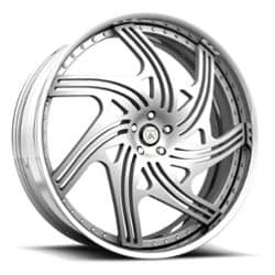 Asanti AF859 22x8.25 -127 to 86 ET 125.1 CB Custom Finish