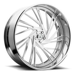 Asanti AF868 18x7 -127 to 86 ET 125.1 CB Custom Finish