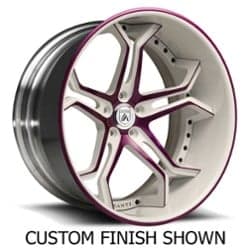 Asanti CX173 21x10 -127 to 86 ET 125.1 CB Custom Finish