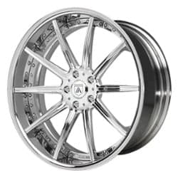 Asanti CX501 21x10 -127 to 86 ET 125.1 CB Custom Finish