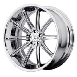 Asanti CX811 21x10 -127 to 86 ET 125.1 CB Custom Finish