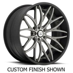 Asanti CX822 21x10 -127 to 86 ET 125.1 CB Custom Finish