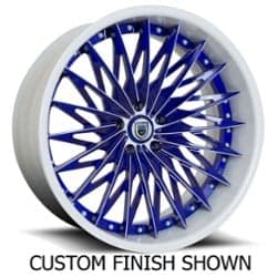 Asanti CX828 21x10 -127 to 86 ET 125.1 CB Custom Finish