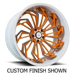 Asanti CX839 20x7 -127 to 86 ET 125.1 CB Custom Finish