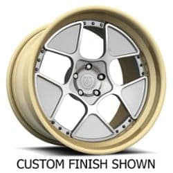 Asanti CX860 20x7 -127 to 86 ET 125.1 CB Custom Finish