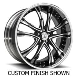 Asanti DA159 20x7 -127 to 86 ET 125.1 CB Custom Finish