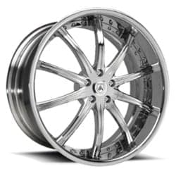 Asanti DA160 20x7 -127 to 86 ET 125.1 CB Custom Finish