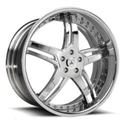 Asanti DA162 20x7 -127 to 86 ET 125.1 CB Custom Finish