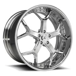 Asanti DA164 20x7 -127 to 86 ET 125.1 CB Custom Finish