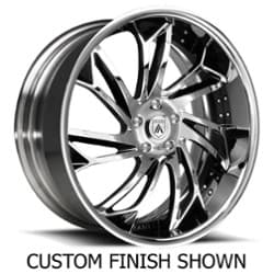 Asanti DA179 20x7 -127 to 86 ET 125.1 CB Custom Finish