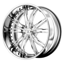 Asanti DA188 20x7 -127 to 86 ET 125.1 CB Custom Finish