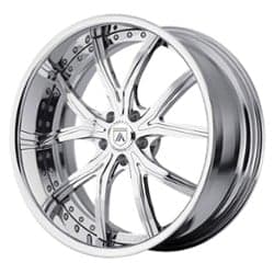 Asanti DA190 20x7 -127 to 86 ET 125.1 CB Custom Finish