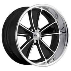 Boyd Coddington Speedster 18x7 5x120.65 0 ET 73.1 CB Gloss Black / Machined Face / Diamond Lip