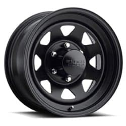 Black Rock 929 Black Jack 16x7 5x139.7 0 ET 108 CB Matte Black