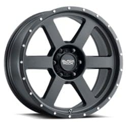 Black Rock 965B Invasion 17x9 6x135 12 ET 87.1 CB Black