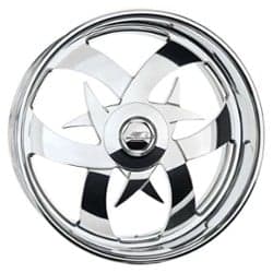 Billet Specialties GS51 Twin Spin 18x7 -50 to 55 ET 73 CB Polished