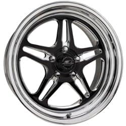 Billet Specialties Lonestar 18x12 -50 to 55 ET 73 CB Black