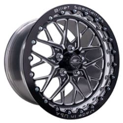 Billet Specialties Redline Cars DBL 15 15x14 5x120.65 -76.2 ET 73 CB Black