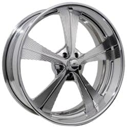 Billet Specialties SLG53 Talladega 18x7 -50 to 55 ET 73 CB Polished