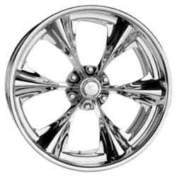 Billet Specialties Stiletto 6 6-Lug 22x8.5 -50 to 55 ET 73 CB Polished