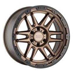 Black Rhino Apache 17x8.5 6x135 0 ET 87.1 CB Matte Bronze W/Black Lip Edge & Bolts