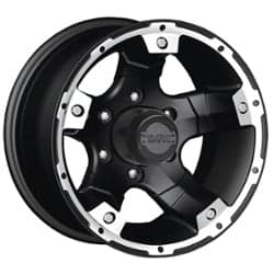 Black Rock 900B Viper 15x8 5x120.65 -19 ET 82.6 CB Black