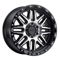 Black Rhino Alamo 20x9 5x127 -18 ET 71.6 CB Gloss Black W/Machined Face & Stainless Bolts