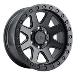 Black Rhino Baker 20x9 5x127 -18 ET 71.6 CB Matte Black