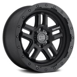 Black Rhino Barstow 20x9.5 5x127 -18 ET 71.6 CB Textured Matte Black