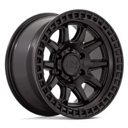 Black Rhino Calico 17x8.5 5x127 -10 ET 71.5 CB Matte Black