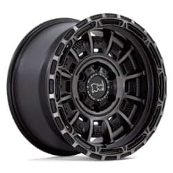 Black Rhino Legion 17x9 5x127 -12 ET 71.5 CB Matte Black w/Gray Tint