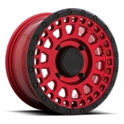 Black Rhino Parker UTV 14x7 4x110 52 ET 80.2 CB Candy Red With Black Lip