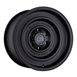 Black Rhino Solid 17x9.5 5x127 -18 ET 71.6 CB Matte Black