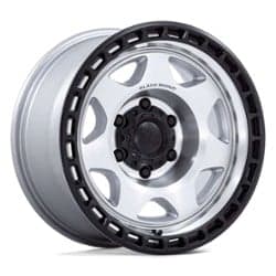 Black Rhino Voyager BR018 17x8.5 5x127 0 ET 71.5 CB Silver