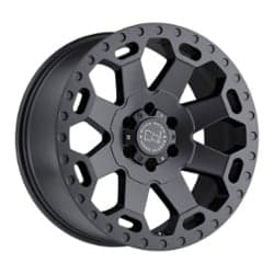 Black Rhino Warlord 17x8 5x120 35 ET 76 CB Matte Gunmetal