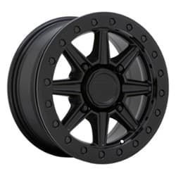 Black Rhino Webb UTV Beadlock 14x7 4x110 36 ET 80.2 CB Matte Black