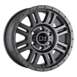 Black Rhino Yellowstone 16x8 6x130 45 ET 84.1 CB Matte Gunmetal