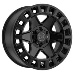 Black Rhino York 17x8 6x130 38 ET 84.1 CB Matte Black