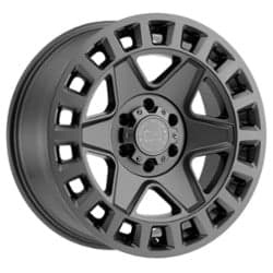 Black Rhino York 17x9 5x127 -12 ET 71.6 CB Matte Gunmetal