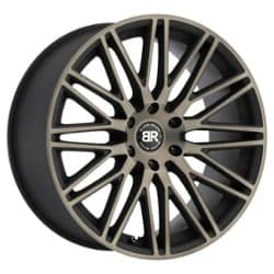 Black Rhino Zulu 22x10 6x135 30 ET 87.1 CB Matte Black with Machine Face & Dark Matte Tint