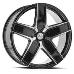 Cavallo CLV-31 18x8 5x110/5x114.3 35 ET 74.1 CB Gloss Black Machined