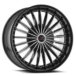 Cavallo CLV-32 22x8.5 5x110/5x114.3 38 ET 74.1 CB Gloss Black Machined