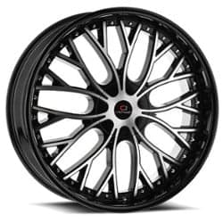 Cavallo CLV-33 24x9 5x115/5x120 18 ET 78.1 CB Gloss Black Machined