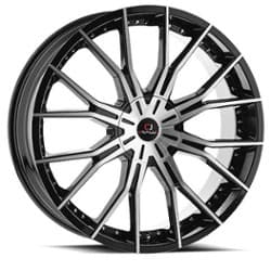 Cavallo CLV-36 24x9 5x115/5x120 18 ET 78.1 CB Gloss Black Machined