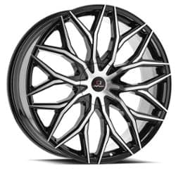 Cavallo CLV-37 24x9 5x115/5x120 18 ET 78.1 CB Gloss Black Machined