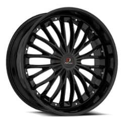 Cavallo CLV-42 24x9 6x135/6x139.7 25 ET 87.1 CB Gloss Black