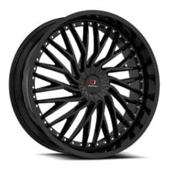 Cavallo CLV-43 22x8.5 5x114.3/5x120 38 ET 74.1 CB Gloss Black