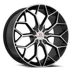 Cavallo CLV-44 22x8.5 5x112/5x114.3 38 ET 74.1 CB Gloss Black Machined